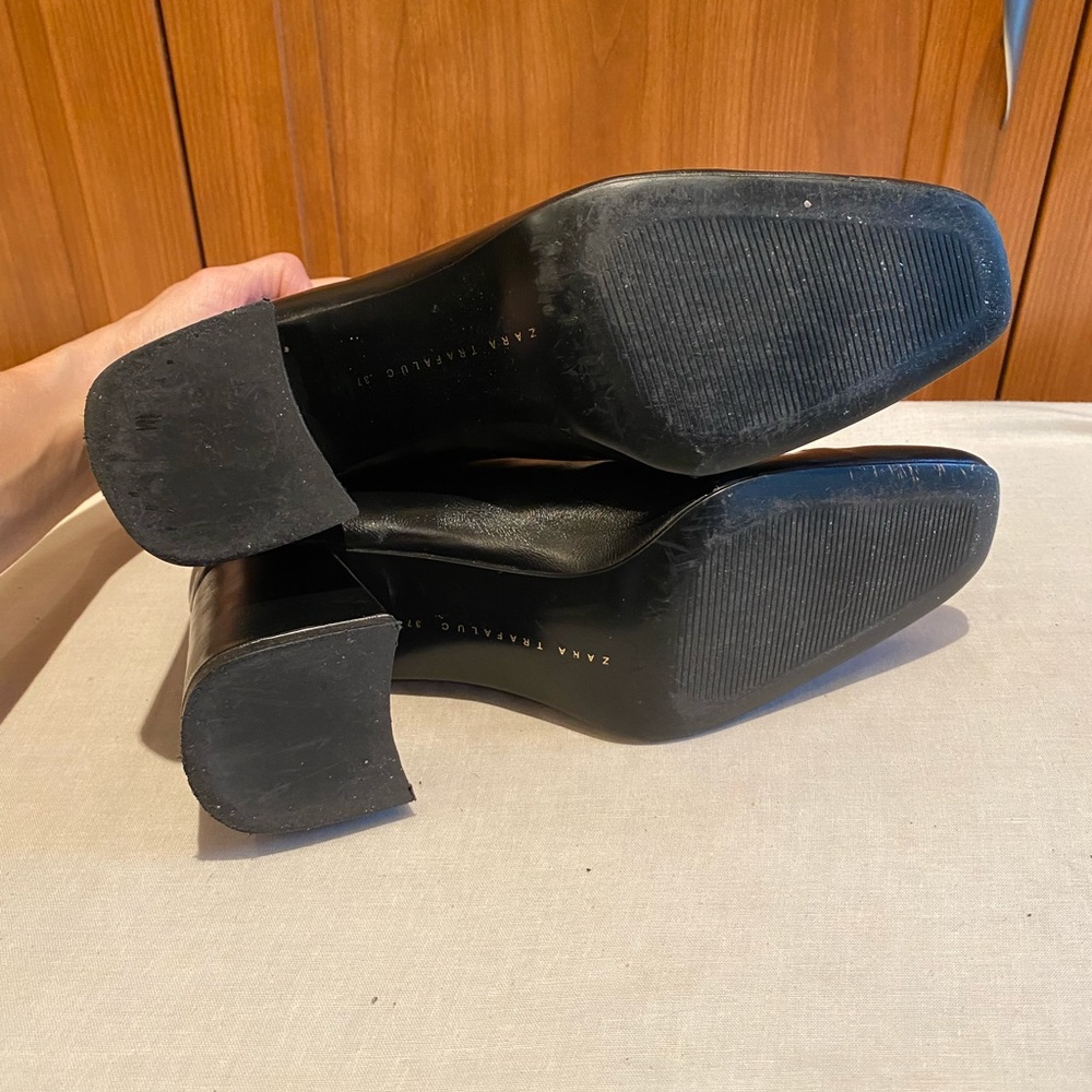 Zara Zipper Ankle Boot - Picture 6 of 9